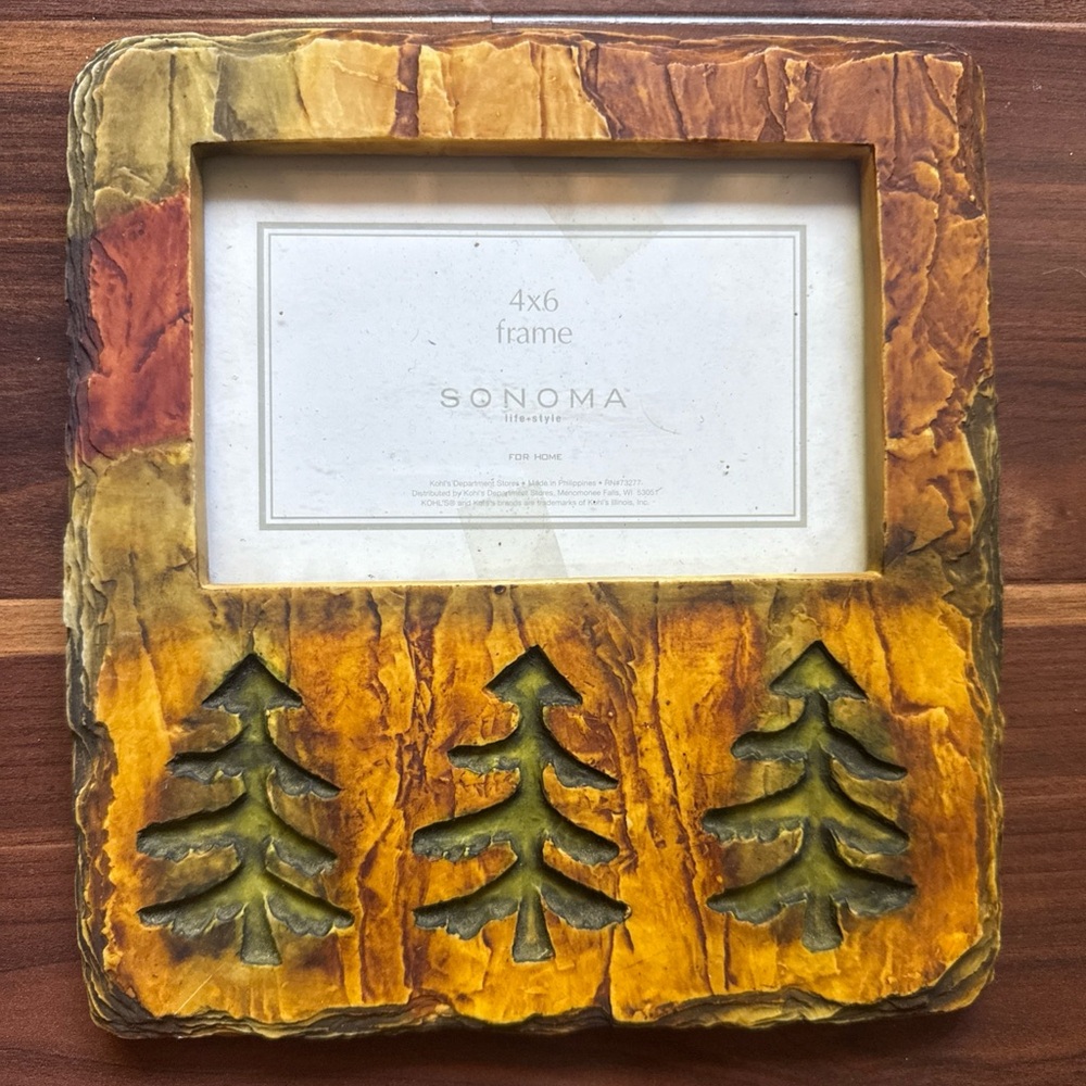 Sonoma Woodland Yellow and Green Frame